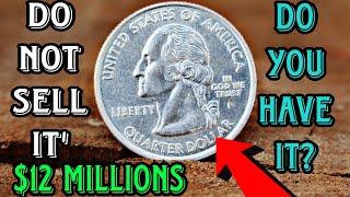 High VALUABLE TOP 8 silver Quarter Dollar Coins that Could make you A millionaire-Coins worth money!