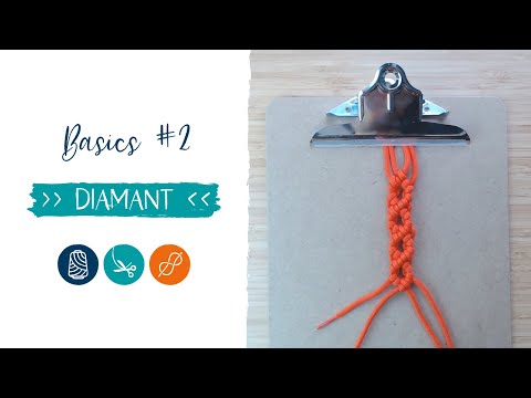 Macrame INSTRUCTIONS - Basics (Diamond)