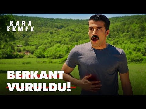Berkant'ı vurdu! - Kara Ekmek 19. Bölüm Sahneleri