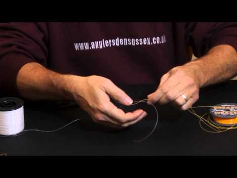 Tying a standard shock leader knot with Glyn Morgan