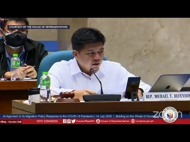 LIVE: House hearing on OFW repatriation program