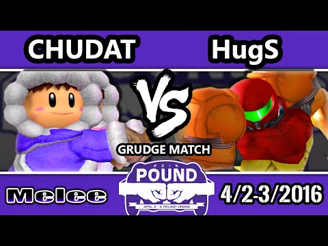 Pound 2016 Grudge Match - HugS (Samus) Vs. Root | Chudat (Ice Climbers) SSBM - Smash Melee