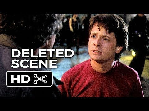 Back to the Future Part II Deleted Scene - Marty Meets Dave (1989) - Michael J. Fox Movie HD