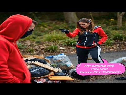 GATESHEAD - You're a fly tipper!  I'm calling POLICE!!  😱😱😱