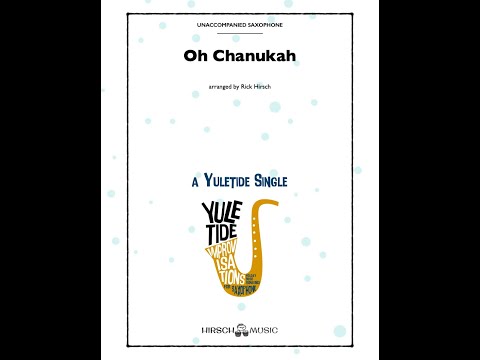 Oh Chanukah - solo saxophone