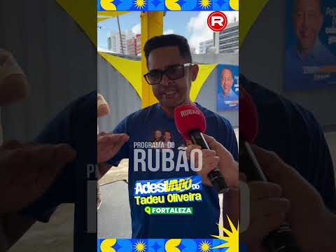 Apoiador de Tadeu Oliveira revela que acompanha o Programa do Rubão em Santana do Acaraú
