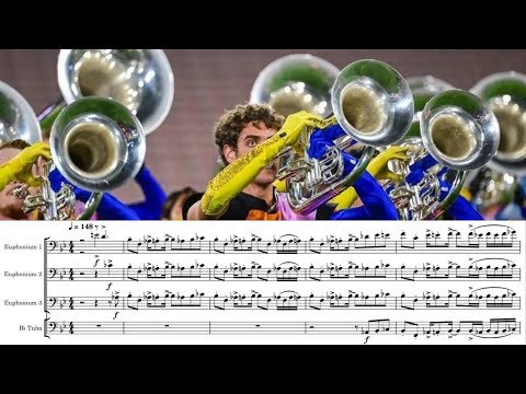 Blue Devils 2023 - The Cut-Outs - Low Brass Feature