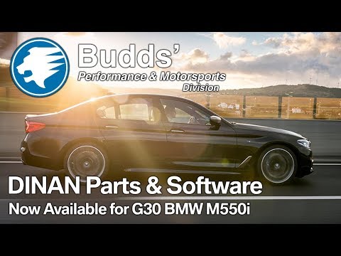 2018 BMW M550i with Dinan Free Flow Exhaust, Suspension, and Stage 1 Dinantronic Software