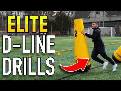 The BEST Defensive Line Drills - Pass Rush Library🏈