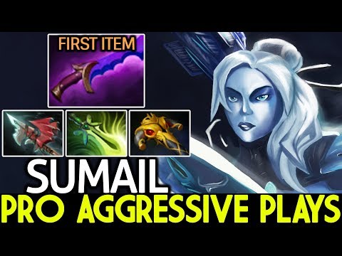 SumaiL [Drow Ranger] Pro Aggressive Plays Shadow Blade Build Meta 7.21 Dota 2