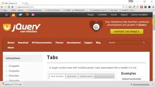How to use jQuery in WordPress - 2 jQuery UI Tabs