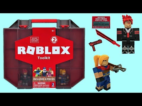 Roblox Toolkit Box Maleta Original Jazwares Codigo Virtual R - maleta roblox