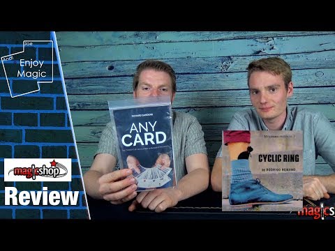 Any Card (Richard Sanders) & Cyclic Ring (Rodrigo Romano) || Enjoy Magic Review