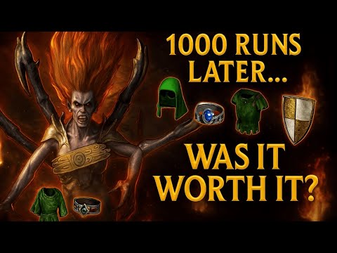 1000 Andariel Runs: Was It Worth It? | D2R Loot Highlights