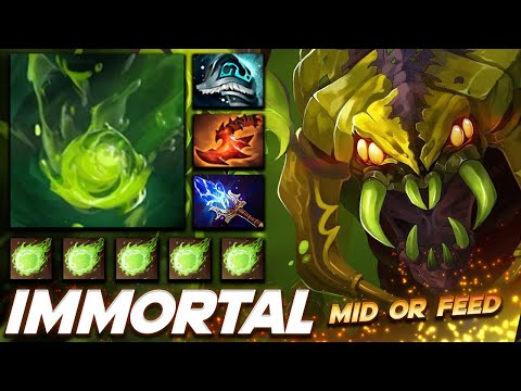 Venomancer Mid Or Feed Hydralisk [28/7/38] - Dota 2 Pro Gameplay [Watch & Learn]