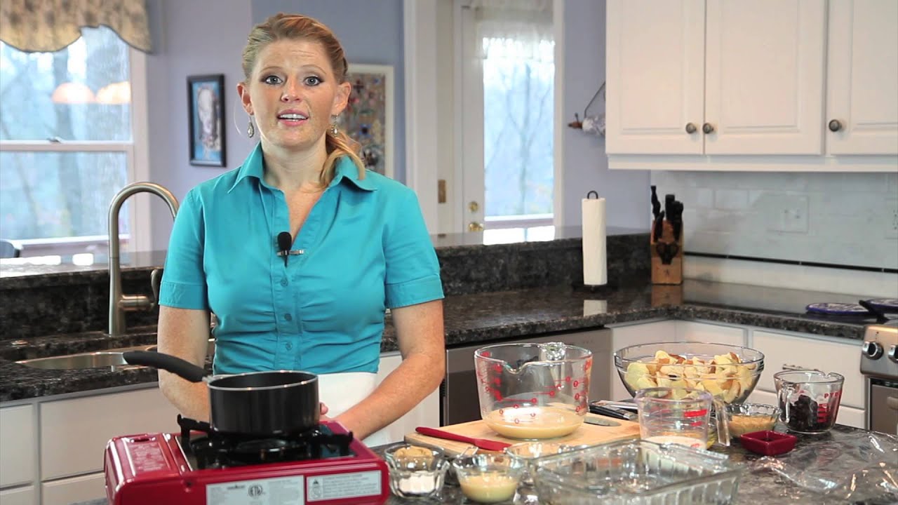Maple Bread Pudding With Maple-Butter Sauce : Home-Cooked Meals