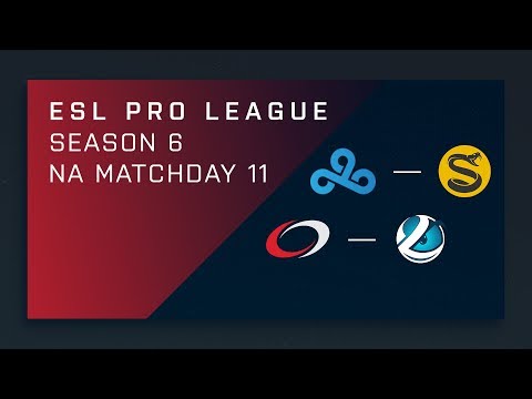Full Broadcast: Cloud9 vs. Splyce | compLexity vs. Luminosity - NA Day 11 - ESL Pro League Season 6