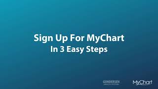 Sign Up For MyChart In 3 Easy Steps