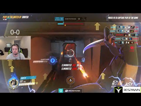 Overwatch Best DPS Pro Danteh Goes Insane As Tracer & Genji -Road To Rank 1 Spot-