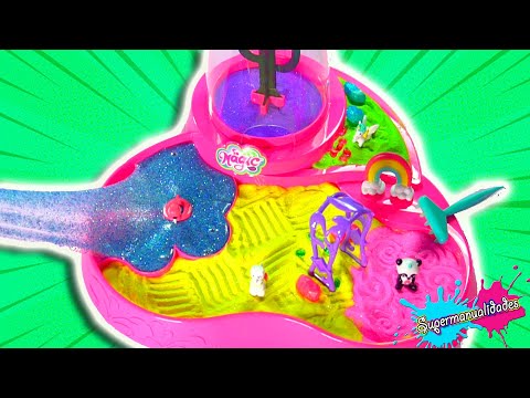 Probando un Jardín Zen con Slime (So magic DIY) - Supermanualidades