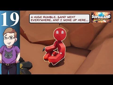 Let's Play Supraland: Six Inches Under (Blind) Part 19 - The Heart Arena and Sixth Bone