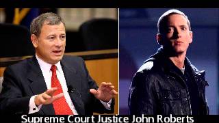 Full audio-Supreme Court justice recites Eminem lyrics