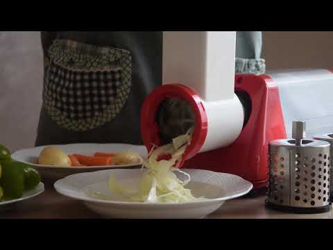 New Omra Tagliaverdure/Grattugia Elettrica - Vegetable Cutter
