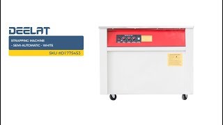 Strapping Machine – Semi-Automatic – White SKU #D1775453