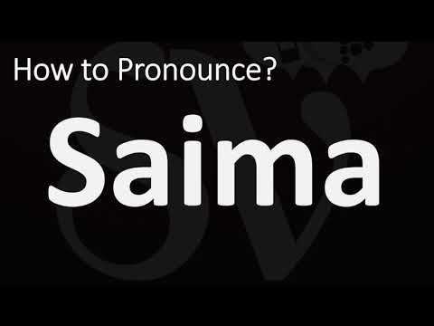 How to Pronounce Saima? (CORRECTLY)