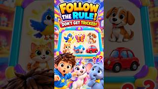 Can You Follow the Rule? 🧩 Don't Get Tricked! | Puzzle Game | PuzzliPop