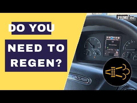 Anleitung: Regenerierung auf Freightliner Cascadia 2023, 2024 und 2025