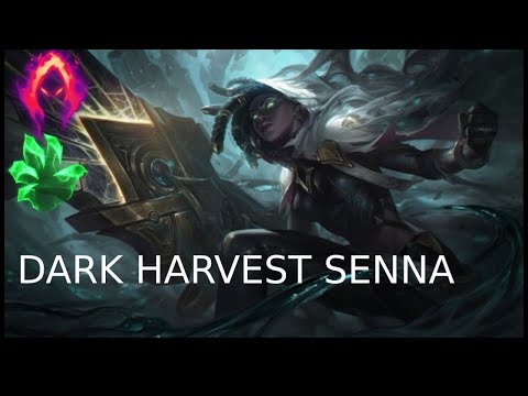 Plat rank game Dark harvest Senna  15 minute GG  full game uncut. patch 10.15