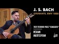 J. S. Bach's "Courante" from "Cello Suite No. 2" played by Nshan Mkrtchyan on a 2023 Teodoro Perez