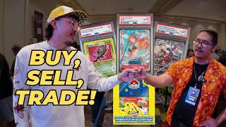 Non-Stop DEALS at Phoenix PokeCon ($8,800+ Exchanged) | Day 2 Vendor POV