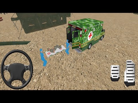 US Army Ambulance 🚑 Car Driving Simulator Gameplay