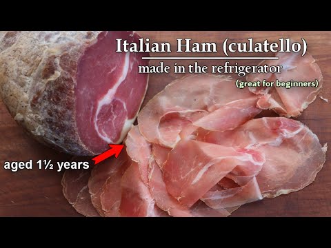 Can you make Italy's famous Culatello in your home refrigerator? | Dry curing meats for beginners