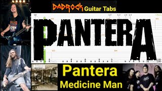 Medicine Man - Pantera - Guitar + Bass TABS Lesson