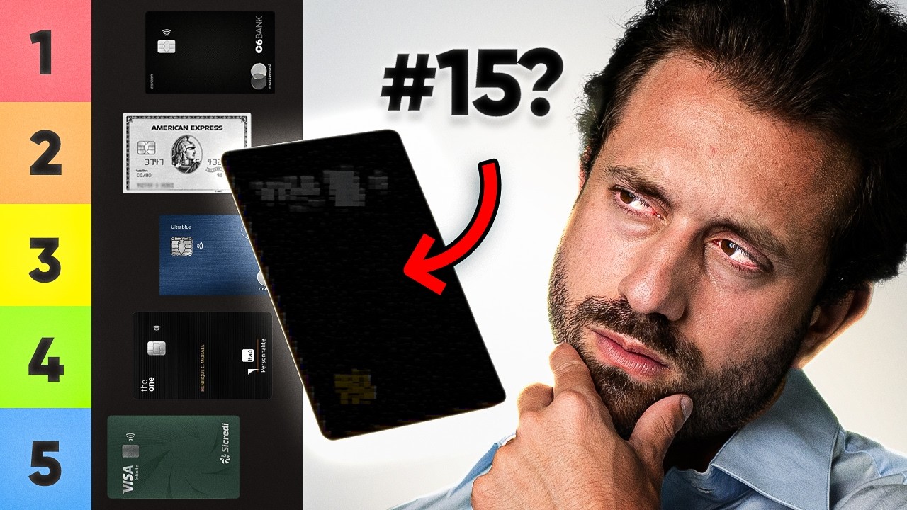 15 MELHORES CARTÕES ALTA RENDA para você ter em 2025 (ATUALIZADO)