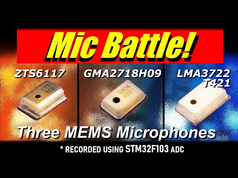 3 MEMS Mics on STM32 - One Is Insanely Different (5-Minute Test)