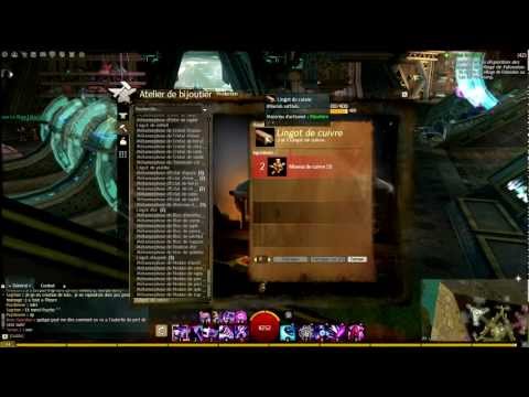 comment monter bijoutier gw2