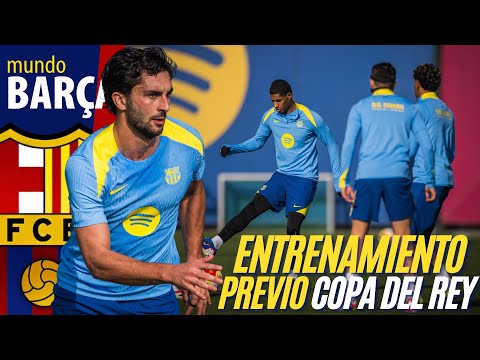 ENTRENAMIENTO del FC BARCELONA previo a la INCORPORACIÓN de JOÃO CANCELO 🔵🔴