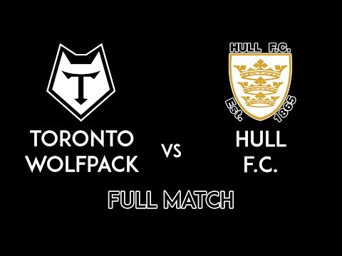 Hull FC Vs Toronto Wolfpack Pre-Season Friendly - 22nd January 2017