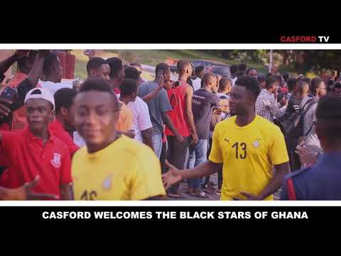 BLACK STARS VISITS CASFORD HALL, UCC
