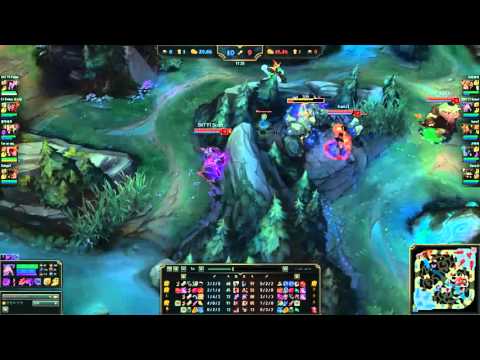 SKT T1 Scout   Kassadin vs Yasuo   Faker, KR LOL Challenger 1276LP