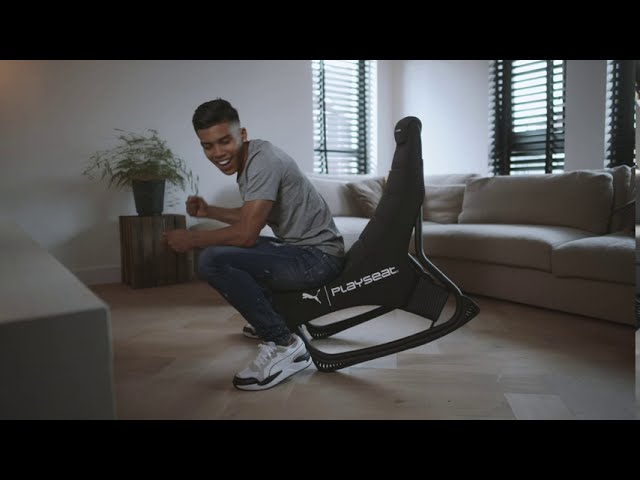 Siège de jeu actif Playseat Puma rouge video