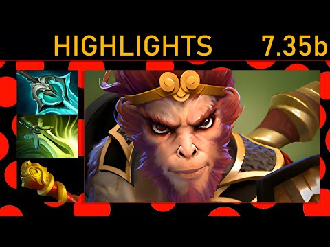 🌟Monkey King 25+ Kills! Carry Highlights 7.35b - Dota 2 Top MMR