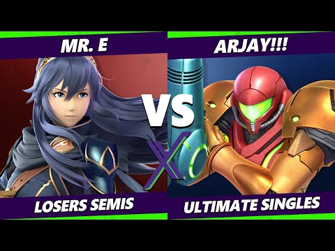 S@X 407 Online Losers Semis - Mr. E (Lucina) Vs. ARJAY!!! (Samus) Smash Ultimate - SSBU