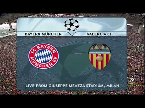 Final Champions league 2000/2001 Bayern Munich vs Valencia