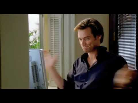 Bruce Almighty (2003) official trailer thumbnail with Jim Carrey holding a globe
