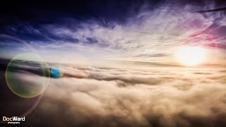 preview picture of video 'DJI F450 Quadcopter FPV Flying above the clouds at sunset'